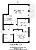 Floorplan area for info only, not for £/sq. ft valuation