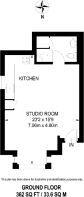 Floorplan area for info only, not for £/sq. ft valuation