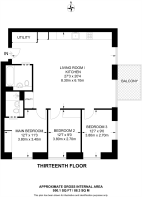 Floorplan area for info only, not for Â£/sq. ft valuation