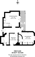 Floorplan area for info only, not for £/sq. ft valuation