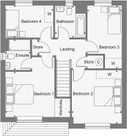 Dandara - Braeburn Fields - The Goodwood, Home 063 floorplan