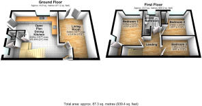 3D floor plan