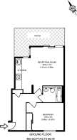 Floorplan area for info only, not for £/sq. ft valuation