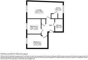 Floor plan Hillkirk