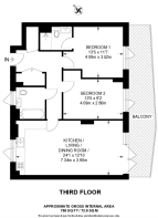 Floorplan area for info only, not for £/sq. ft valuation