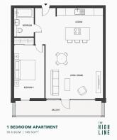 01 1-bedroom Layout