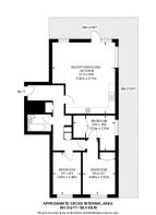 Floorplan area for info only, not for £/sq. ft valuation