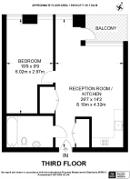 Floorplan area for info only, not for £/sq. ft valuation