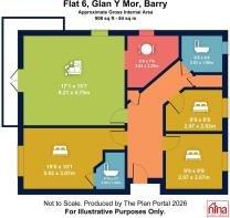 Flat 6, Glan Y Mor, Barry