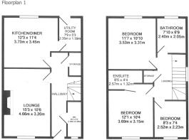 Conservatory added after Floor Plan was created