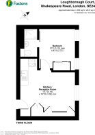 Floorplan area for info only, not for Â£/sq. ft valuation