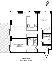 Floorplan area for info only, not for £/sq. ft valuation