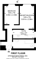 Floorplan area for info only, not for £/sq. ft valuation