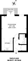 Floorplan area for info only, not for Â£/sq. ft valuation