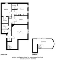 FLOOR PLAN - FLAT 18, BEAUMONT HOUSE, 15 ST JOHNS