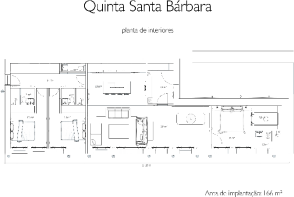 Planta interiores Qta Santa Bárbara