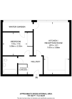 Floorplan area for info only, not for £/sq. ft valuation