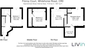 Fitzroy Court, Whitehorse Road, CR0