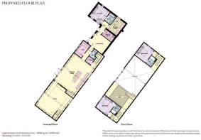 Proposed floor plan.