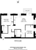 Floorplan area for info only, not for £/sq. ft valuation
