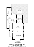 Floorplan area for info only, not for £/sq. ft valuation