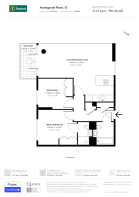 Floorplan area for info only, not for £/sq. ft valuation