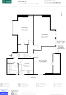 Floorplan area for info only, not for £/sq. ft valuation