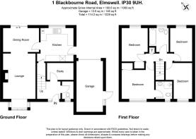 Floor Plan - 1 Blackbourne Road, Elmswell, BSE..jp