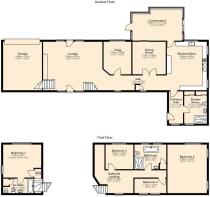 Meadow Farm , Meadowhead Lane, Norden - all floors