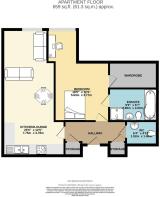Apartment 118 The Quadrangle, Lower Ormond Street