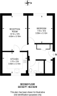 Floorplan area for info only, not for £/sq. ft valuation