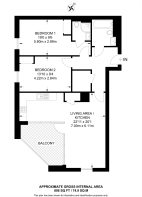 Floorplan area for info only, not for £/sq. ft valuation