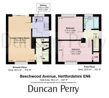 40 Beechwood Avenue, Hertfordshire EN6 - floor pla