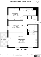 Floorplan area for info only, not for £/sq. ft valuation