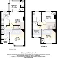 Floorplan - 4, Henry Avenue, Rustington, BN16 2NY.
