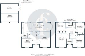 4 Worcester Close, Stratford Upon Avon - all floor