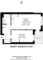 Floorplan area for info only, not for £/sq. ft valuation