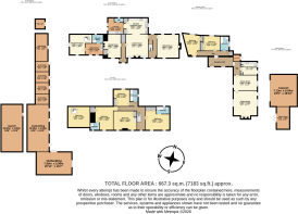 Henbeare floor plan.