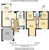 11 Grange Park , Stratford - upon - Avon , CV37 6X