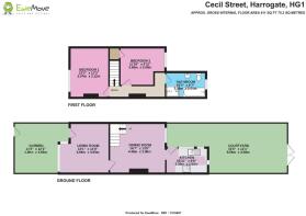 EweMove Harrogate 2D Plot Plan