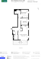 Floorplan area for info only, not for Â£/sq. ft valuation