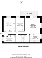 Floorplan area for info only, not for Â£/sq. ft valuation