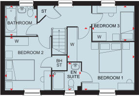 Hadley Special FF plan 3 bedroom home