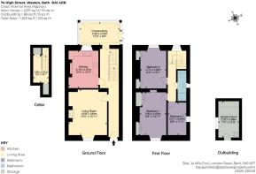 74, High Street, Weston, Bath, BA1 4DB - Coloured 