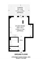 Floorplan area for info only, not for £/sq. ft valuation