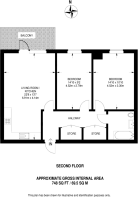 Floorplan area for info only, not for £/sq. ft valuation