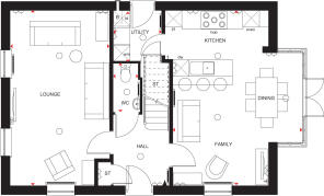 Ground floor plan of the cornell at forest walk phase 2