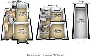 POOLEY AVENUE FLOOR PLAN 3D