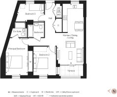 Apartment 63, The Icon Floorplan