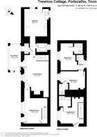 Trewince Cottage - Floor plan
